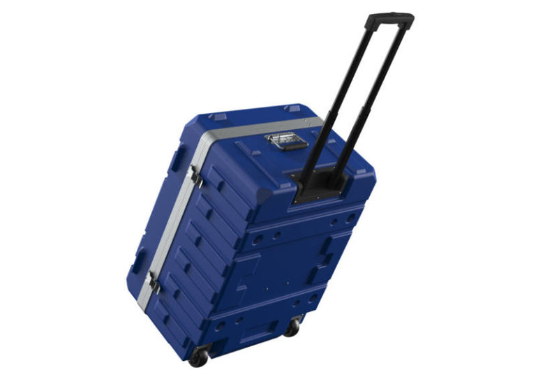 Trolley Koffer blau